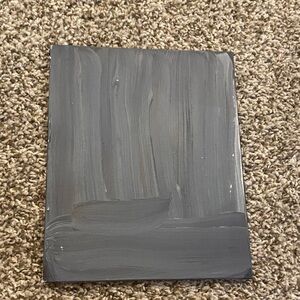 Abstract Gray Canvas Art